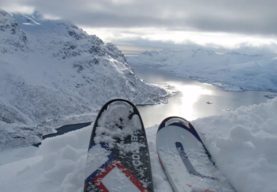 norwegen lofoten winter skitour